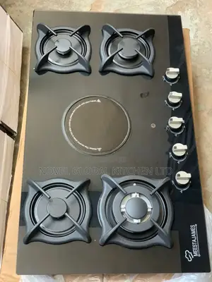 4 Burner+1hot Plate Gas Cooker