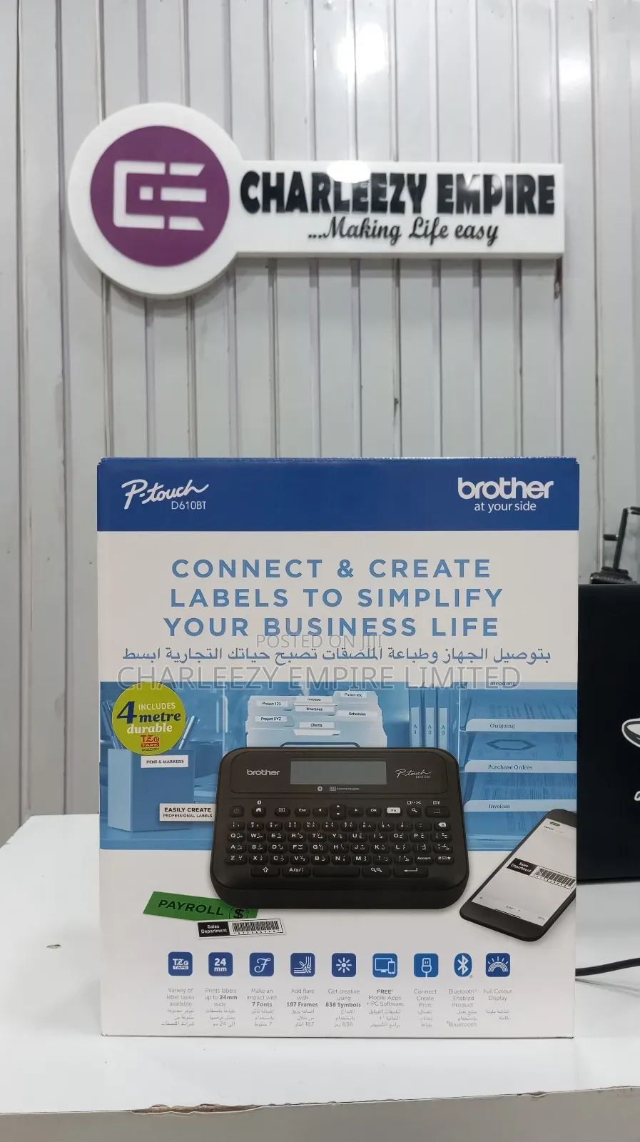 P-Touch D610bt
