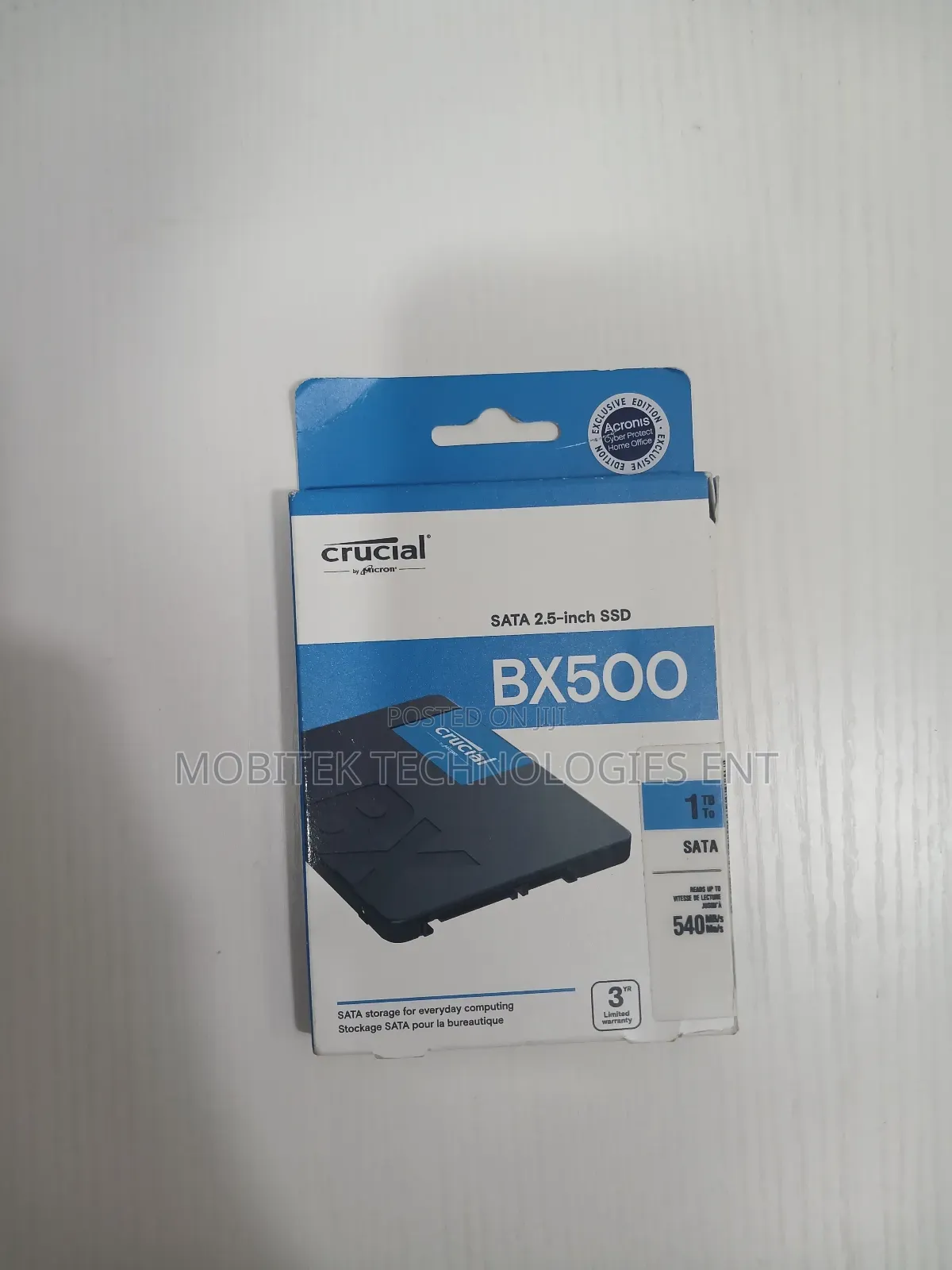 1tb Crucial Bx500 Ssd Sata 6gbps Solid State Laptop Drive