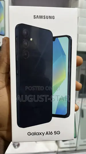 New Samsung Galaxy A16 5G 128 GB Black