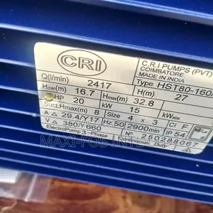 20hp C.R.I Surface Pump