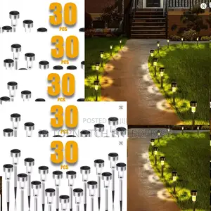 Step Into Light: 150pcs Solar-Powered Garden Lawn Gems