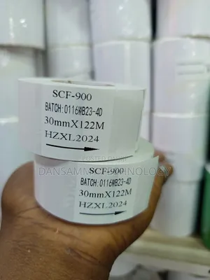 Codding Ribbon Tape 30*122mm White