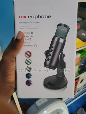Pro Desktop Live Microphone and Podcast Microphone