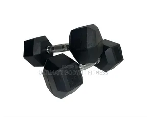 Brand New 55kg Hex Dumbbell