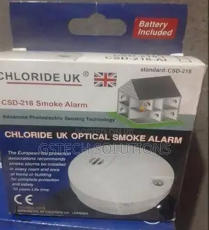 Chloride Uk Smoke Alarm Detector Wireless Battery Operated