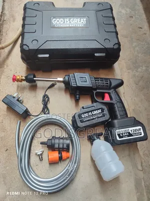 God Is Great Cordless Pressure Washer 128volts