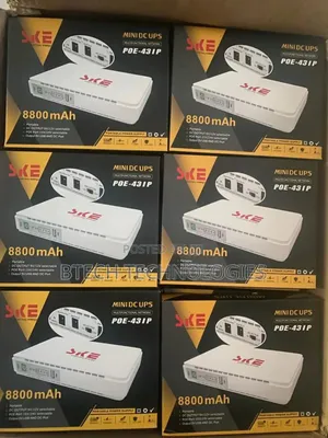Mini Ups Backup 5v 9v 12v Dc 15v 24v Poe 431p 8800mah