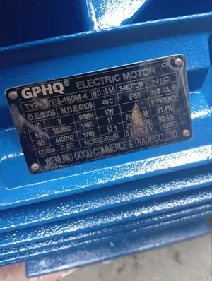 11 Kw Electric Motor 3 Phase Foot and Flange Mouth 380 660
