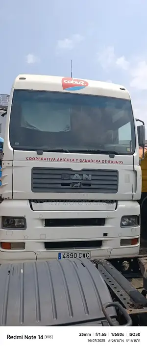 Super Clean Foreign Used Man Tga 18.480 Automatic Gear