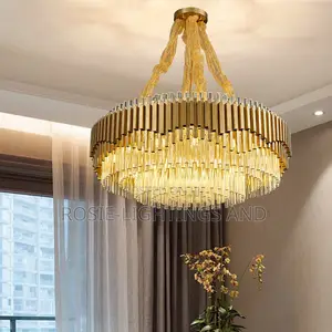 Luxury Gold Crystal Chandelier (600mm)