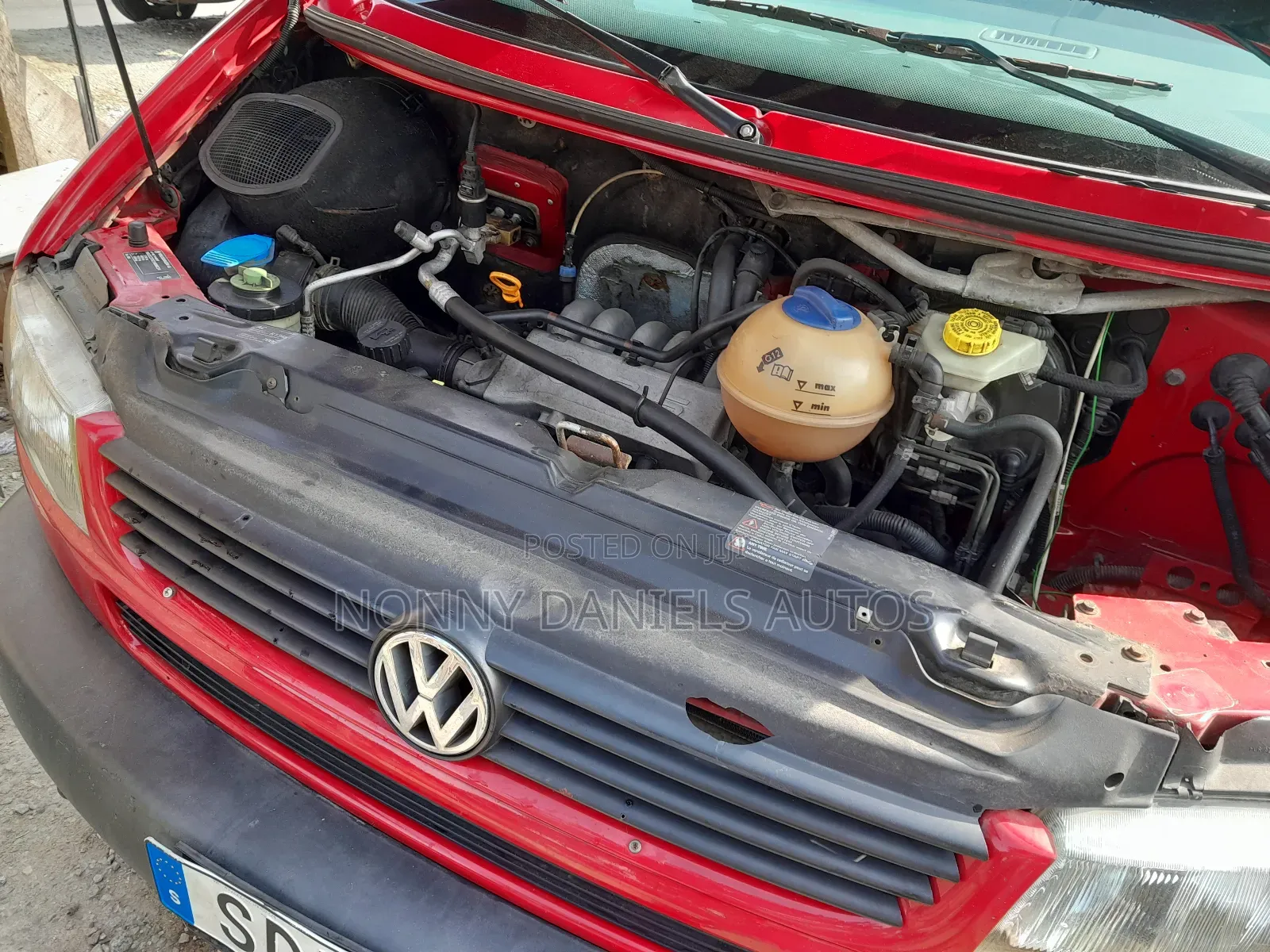 Volkswagen Transporter 2002 Red