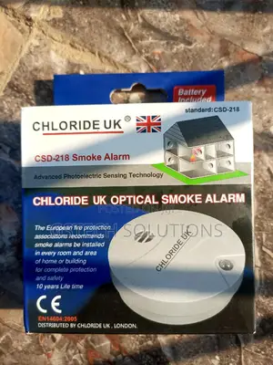 Chloride Uk Standalone Smoke Alarm (9v) Csd-218