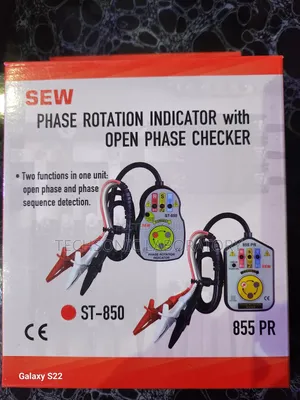 Sew Phase Rotation Indicator With Open Phase Checker