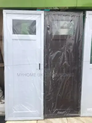 Toilet and Bathroom Water Resistant Door
