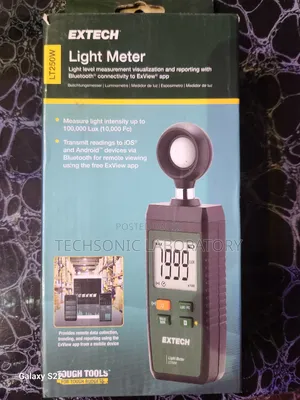 Extech Light Meter Model- Lt250w