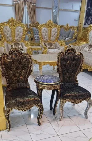 Executive Console Fabric Chairs With Coffee Table Sets