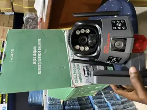 Solar Two Way Dual Lens Camera Both Indoors and Outdoor