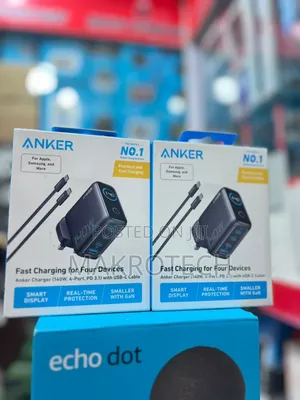 Anker Laptop Charger, 140w Max Usb C Charger, 4-port Multi-