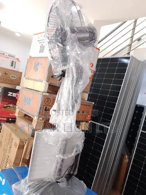 16inch Solar Rechargeable Fan With Panel