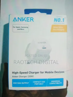 High Speed Charger for Mobile Device 20w