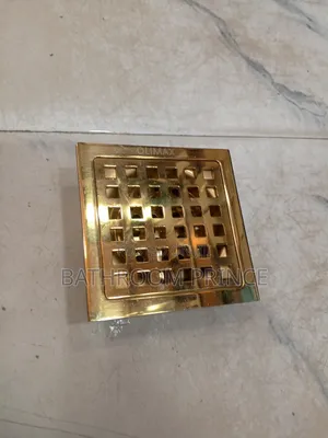 Gold Floor Drain 10cm