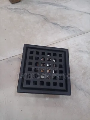 Floor Drain Black 10cm