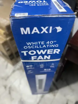 Enjoyable Rest With Maxi 40' Oscillating Tower Fan