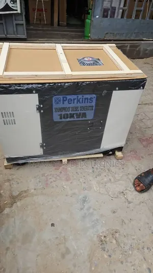 Brand New Perkins 10kva Diesel Soundproof Gen 1year Wty