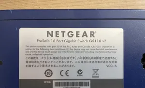Netgear Prosafe Gs116 V2 Gigabit Switch