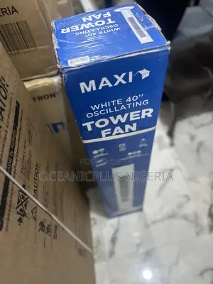 Longlasting Maxi 40'' Tower Fan With Remote Control