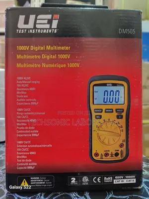 Uei Test Instrument Dm-505 Digital Multimeter