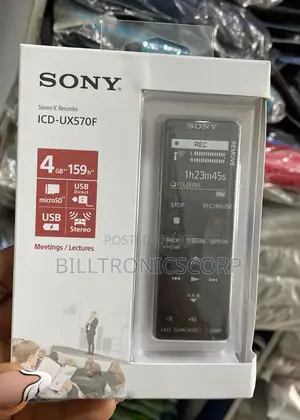 Sony Stereo Icd-Px570 Recorder