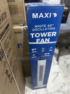 Brand New Light Weight Maxi 40'' Oscillating Tower Fan