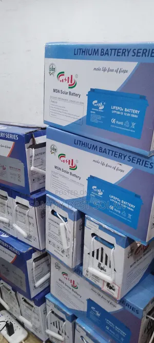 150ah-12v MSN Lithium Battery  Series Available in Stock"