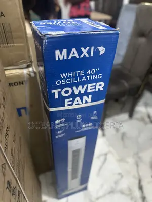 Brand New Maxi 360 Degree 40" Oscillating Tower Fan