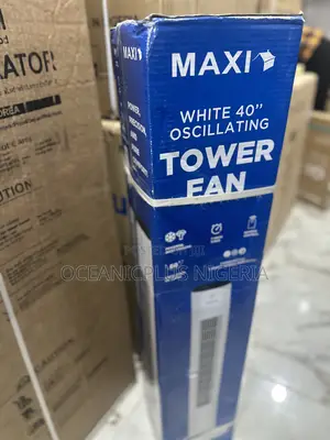 New Maxi Gentle Whirl 40" Oscillating Tower Fan
