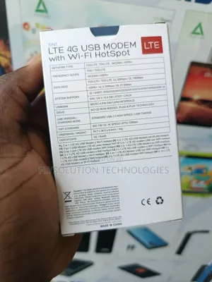 3 in 1 Lte 4g Usb Modem With Wi-Fi Hotspot