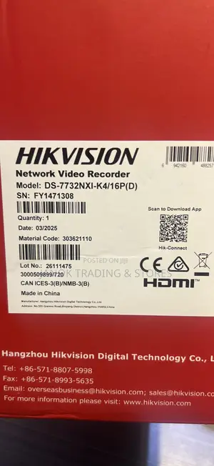 Hikvison Ds-7732nxi-k4/16p