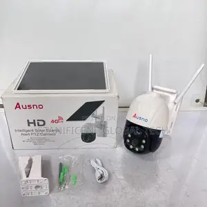Ausno 4g Single Lens Solar Ptz Big Outdoor Camera (V380 App)