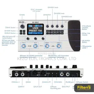M-Vave Mk300 Guiter Multi Effect