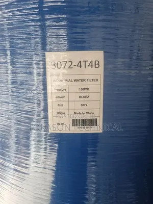 Industrial Water Filter, Model 3072-4t4b,