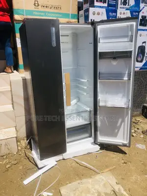 New Hisense Black Side by Side Refrigerator 529 Liter