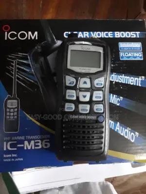 Icom M36 VHF Marine Transceiver Clear Voice Boost