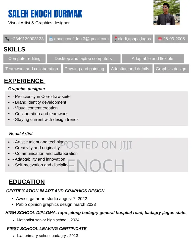 Job Application Cv