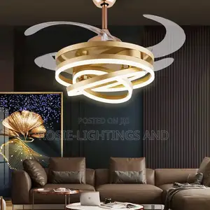 High Quality Fancy Led Chandelier With Fan