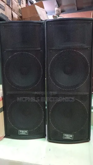 Semi-Acoustic Double 15 Inches Speakers