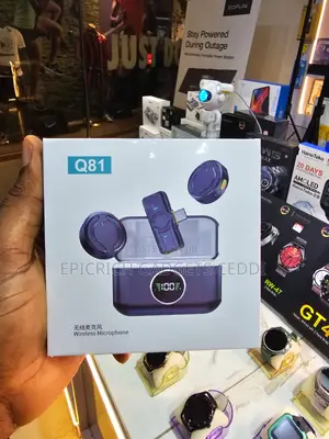 Q81 Mini Wireless Mic With Noise Reduction.