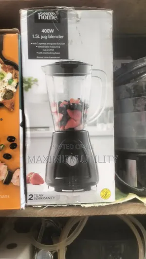 George Home 400 Watt 1.5 LTRS Plastic Cup Blender