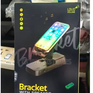 Phone Bracket With Bluetooth Speaker